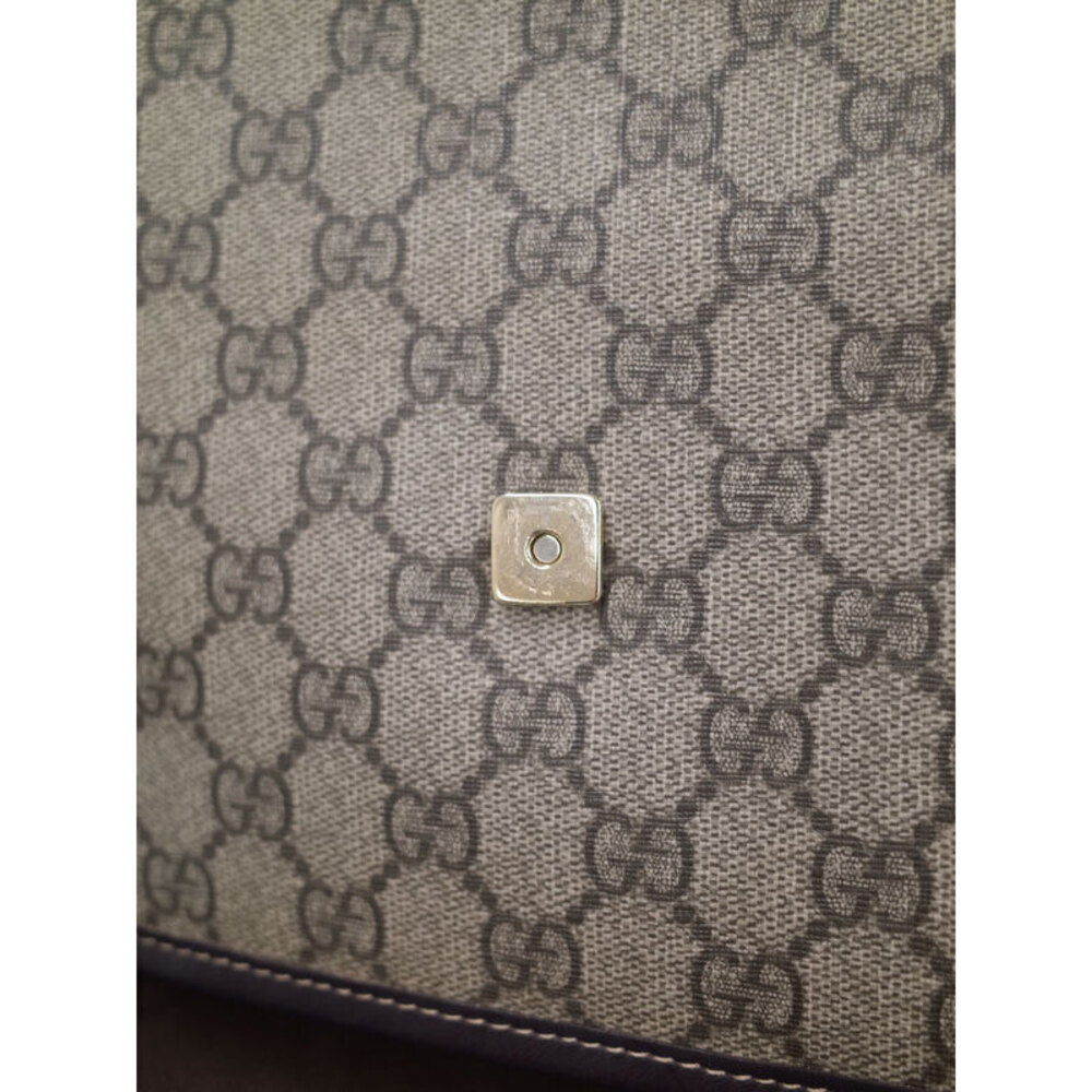 Gucci Supreme GG Plus Messenger Crossbody Bag Brown - Picture 8 of 9